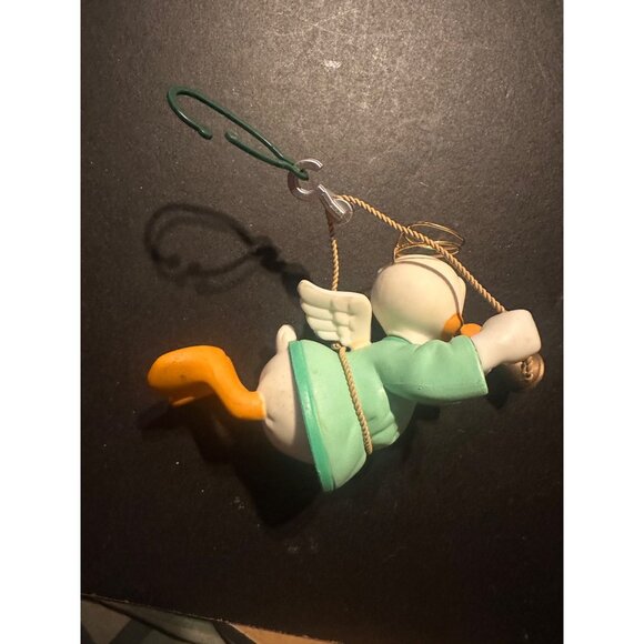 Donald Duck Angel Ornament With Trumpet & Halo - Picture 4 of 6